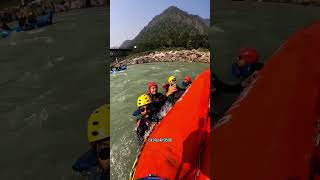 Life raftingrishikesh rishikeshriverrafting adventure mountains rishikeshuttarakhand [upl. by Danete]