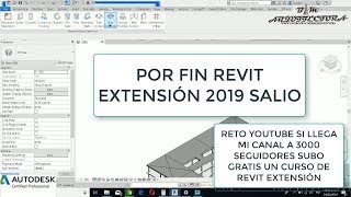 Revit Extension 2019 por sale a la luz [upl. by Sapowith350]