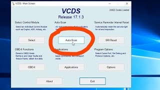 How to scan for fault codes using VCDS VAG COM on VW Skoda Audi Seat [upl. by Yesllek]