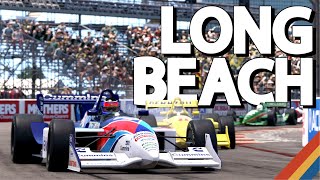 The Best Years  IndyCar 1995 at Long Beach  Automobilista 2 [upl. by Akimot]