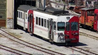 TPF Transports Publiques Fribourgeois Automotrices série BDe 44 121124 [upl. by Elora]