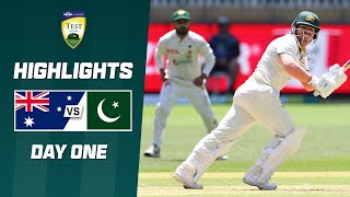 Australia v Pakistan 202324  First Test  Day 1 [upl. by Kinimod]