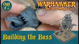 Building the Loonboss from Stormbringer issue 51 as a Night Goblin Warboss on Giant Squig [upl. by Wescott294]