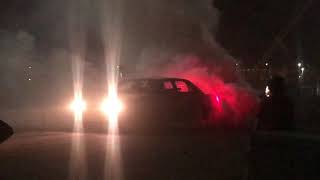 Friday Night Skids at Cage  Adelaide Burnouts  Off Street Tip In [upl. by Matthei]