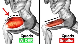 Best Exercises Quadriceps To Get Wide Leg Workout [upl. by Gareth]