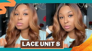 WIG UNDER 30  Dashly Lace Front Unit 8  Money Piece Hazel [upl. by Dalton]