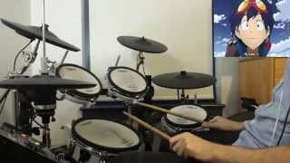 Tengen Toppa Gurren Lagann OP  Sorairo Days  Drum Cover [upl. by Oinimreh413]