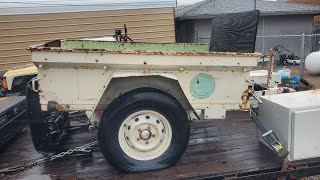 M416 trailer for my MUTT [upl. by Hulburt630]