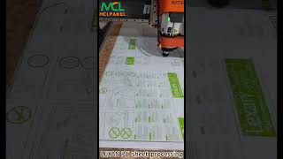 lexan PC board processing [upl. by Ngo]