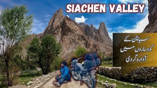 Siachen Valley Skardu  khaplu to siachen travel vlog  Road to siachen  siachen bike tour [upl. by Oruntha982]