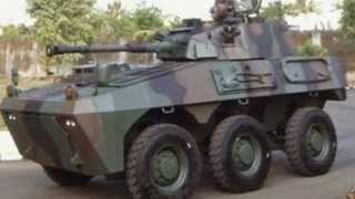 Tank Varian Panser Canon 90 mm PT Pindad 2014 [upl. by Naret]