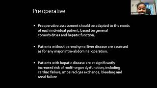 Anesthesia for Hepatectomy and hepatobiliary oncosurgery [upl. by Neysa]