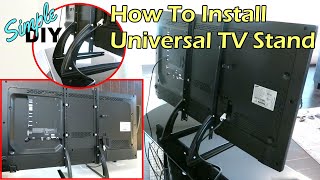 How To Install Universal TV Stand [upl. by Louise]