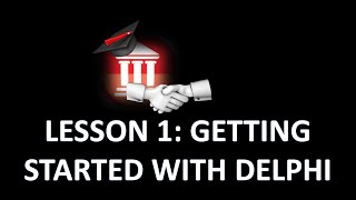 Delphi Programming Tutorial  Lesson 1 Getting Started with Delphi Programming [upl. by Krakow]