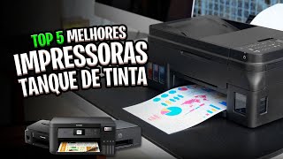 Qual Melhor IMPRESSORA TANQUE DE TINTA de 2024 Guia Atualizado ✅ [upl. by Luahs]