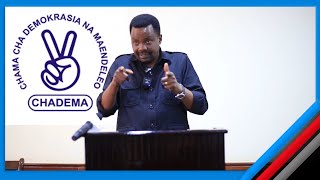 LEMA AFICHUA MADUDU CHADEMA AWATAJA VIGOGO ADAI KUFANYIWA FIGISU [upl. by Pansir]