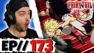 NASTU amp GAJEEL VS STING amp ROGUE  Fairy Tail Episode 173 REACTION  Anime Reaction [upl. by Constant]