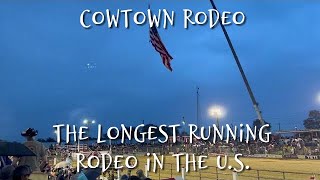 Cowtown Rodeo  The Longest Running Rodeo in the US [upl. by Rebel]