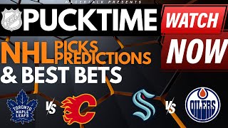 NHL Predictions Picks amp Odds  Avalanche vs Bruins  Kraken vs Oilers  PuckTime Jan 18 [upl. by Eelidnarb886]