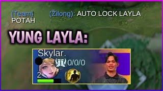 KASALAN MO TO SKYLAR AUTO LOCK NA NAMAN MGA LAYLA USER SA RG 😅 [upl. by Enal]