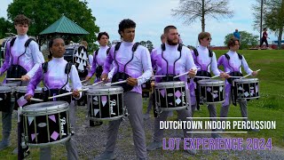 Dutchtown High School Indoor Percussion 2024 In the Lot [upl. by Haldan]