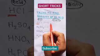 Excellent Tricks To Find Basicity Of An Acidbasicity acidbasesalt acidb shorts [upl. by Tawsha767]