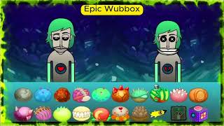 Bone Island with Banana cat and Epic wubbox incredibox mods  CRAZY MONSTERBOX  My Singing Monsters [upl. by Neetsirhc]