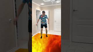 floor is Lava prank dad [upl. by Charo]