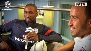 The Defoe Show Jermain interviews Andros Townsend about his 1st England call up [upl. by Drusus]