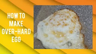 How to Cook OverHard Egg [upl. by Ottinger]