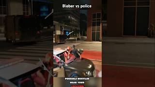 Beiber messed with police [upl. by Atsyrk]