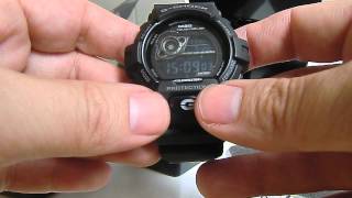 Review CASIO GShock GR8900A1ER Blackout Tough Solar Watch gr8900a  AUDIOVISOR [upl. by Iaria]