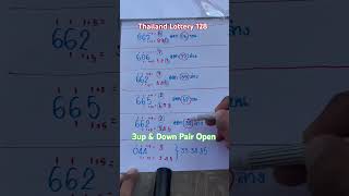 Thailand Lottery 100 3up amp Down Calculation Pair Open 16112024 tanding game lottery Thanks [upl. by Uhn]