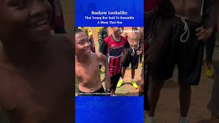 Buakaw lookalike Thai Young boy said to resemble a Muay Thai star [upl. by Jim]