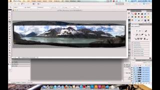 How To Create A Panorama In Adobe Photoshop CS5 with Photomerge and Content Aware Fill [upl. by Yuille601]