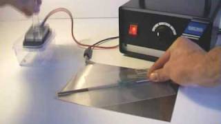 Electrolytic Metal Etching setup and marking demonstration [upl. by German]