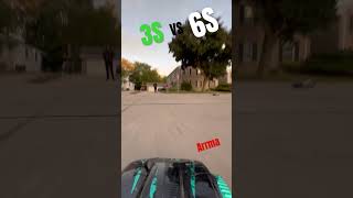 3S vs 6S Arrma infraction on car FOOTAGE Almost ruined someone’s day at the end 😬 arrma hobby [upl. by Sathrum]