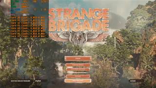 FX8300 40Ghz  RX580 8Gb  Strange Brigade Benchmark DX12 [upl. by Niawd]