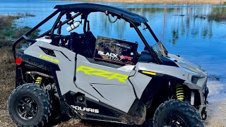 RZR DETAILED WINCH INSTALLATION [upl. by Armahs]