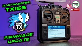 EdgeTX Firmware UPDATE bei Radiomaster TX16S  v2102 Deutsche Menüs [upl. by Akinek582]