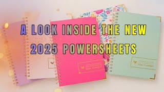 New 2025 Cultivate What Matters POWERSHEETS Goal Planner Review and Walkthrough [upl. by Anahsat]