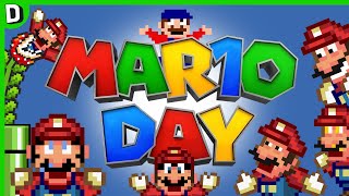 Happy Mar10 Day  Dorklys Top Ten Mario Bits [upl. by Nybor]