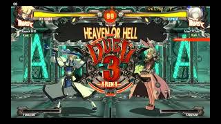 Raseck1410 vs Mae77Chile Guilty Gear Xrd REV 2 [upl. by Dulcia]