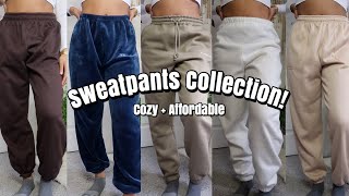 The COZIEST Sweatpants for the Fall Affordable Sweatpants Collection 2020  Places  Prices [upl. by Asirralc55]