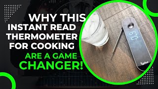 Review of This Instant Read Thermometer for Cooking [upl. by Adniralc251]