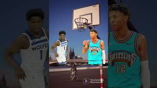 Ja Morant VS Anthony Edwards [upl. by Mela]