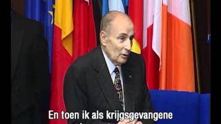 François Mitterrand Le nationalisme cest la guerre [upl. by Melisa206]