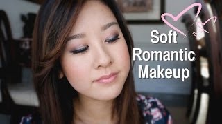 Soft Romantic Makeup Tutorial [upl. by Marla]