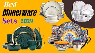 Best Dinnerware Sets 2024  Top 10 Dinnerware Sets for Every Day Use [upl. by Elconin]