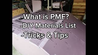 How to Poor Mans Fiberglass a Foamie Truck Camper  PMF  diy camping [upl. by Balduin]